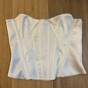 Zara Satin Corset Top